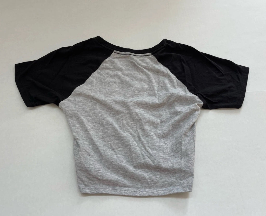 Golden Hour T-Shirt Small Gray and Black