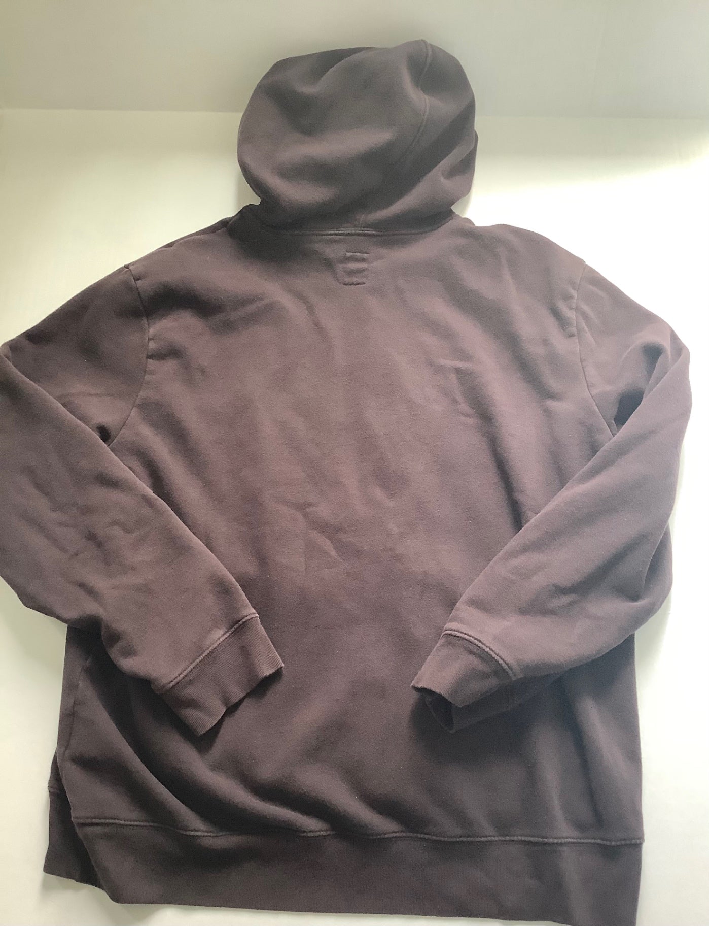 GAP Sweatshirts/Hoodies Extra Large Brown Cotton, Polyester, Recycled Polyester, Fleece