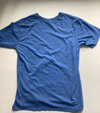 NHL Tops Large Blue Cotton, Polyester