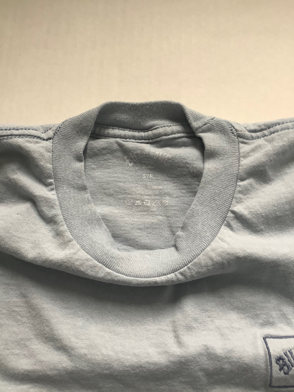 Billabong Tops Small Light Blue cotton