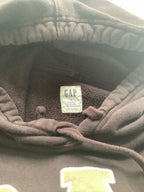 GAP Sweatshirts/Hoodies Extra Large Brown Cotton, Polyester, Recycled Polyester, Fleece