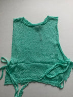 Pretty Little Thing Tops Small Turquoise Knit