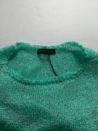 Pretty Little Thing Tops Small Turquoise Knit