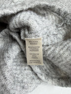 Max Studio Sweaters/Cardigans Small Gray Polyester, Acrylic, Spandex