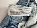 Hollister Low Rise Super Baggy Jeans W25 Blue Denim/Cotton/Polyester/Elastane