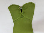 Windsor Dresses/Rompers Small Green Viscose, Polyester