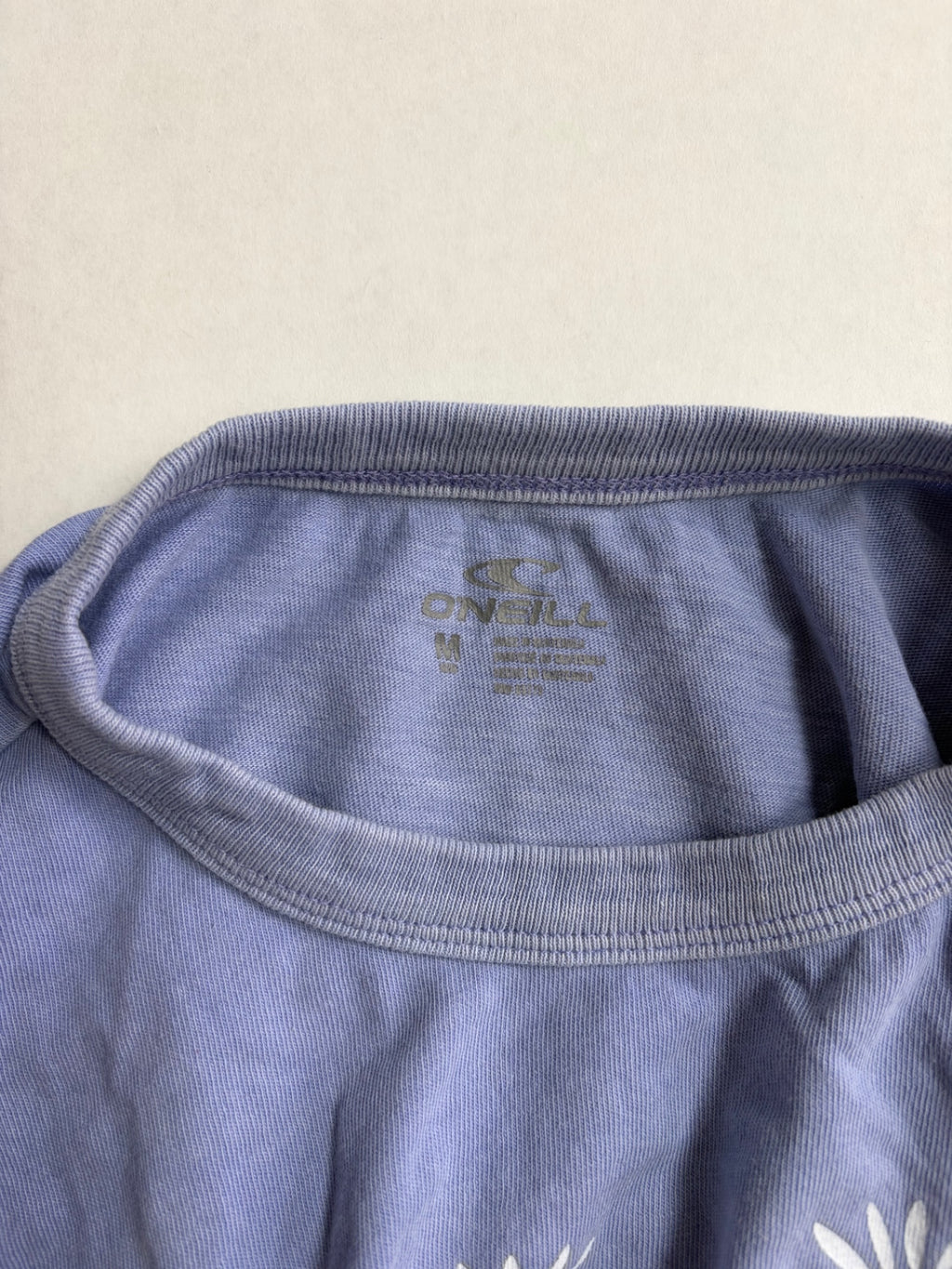 O'Neill Tops Medium Light purple/lavender Cotton