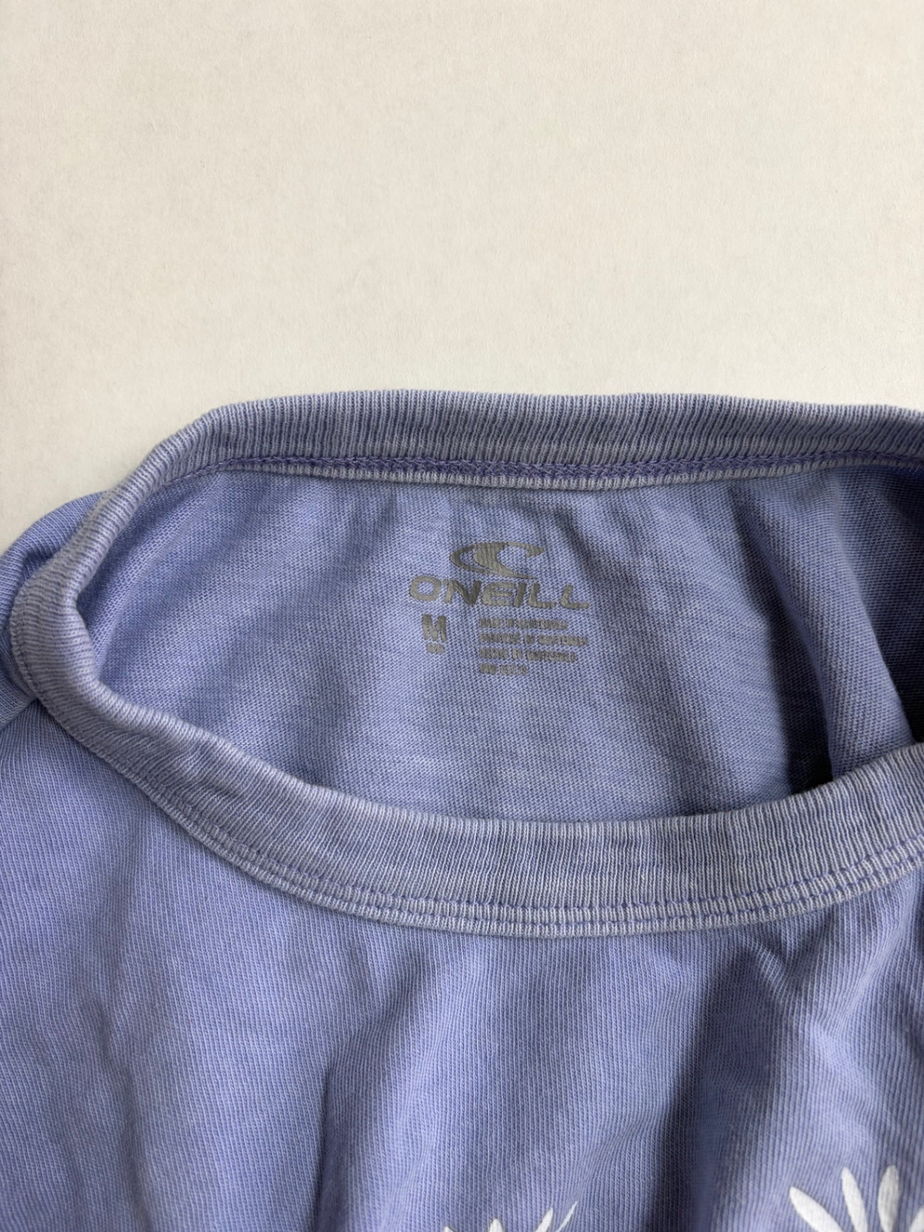 O'Neill Tops Medium Light purple/lavender Cotton