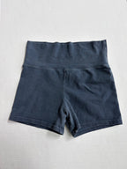 Brandy Melville Shorts Extra Small Dark Blue Knit Cotton fabric