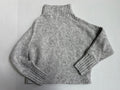 Max Studio Sweaters/Cardigans Small Gray Polyester, Acrylic, Spandex