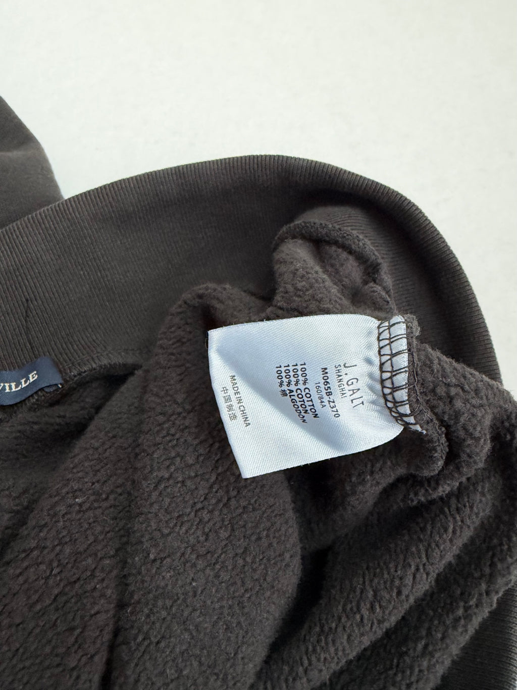 Brandy Melville Sweatpants S/M Black Cotton, Fleece