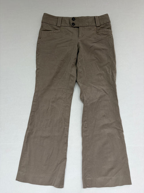 Banana Republic Pants 0 Petite Beige Viscose, Cotton, Spandex