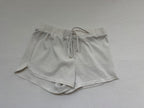 Unbranded Shorts Small White Ribbed Knit