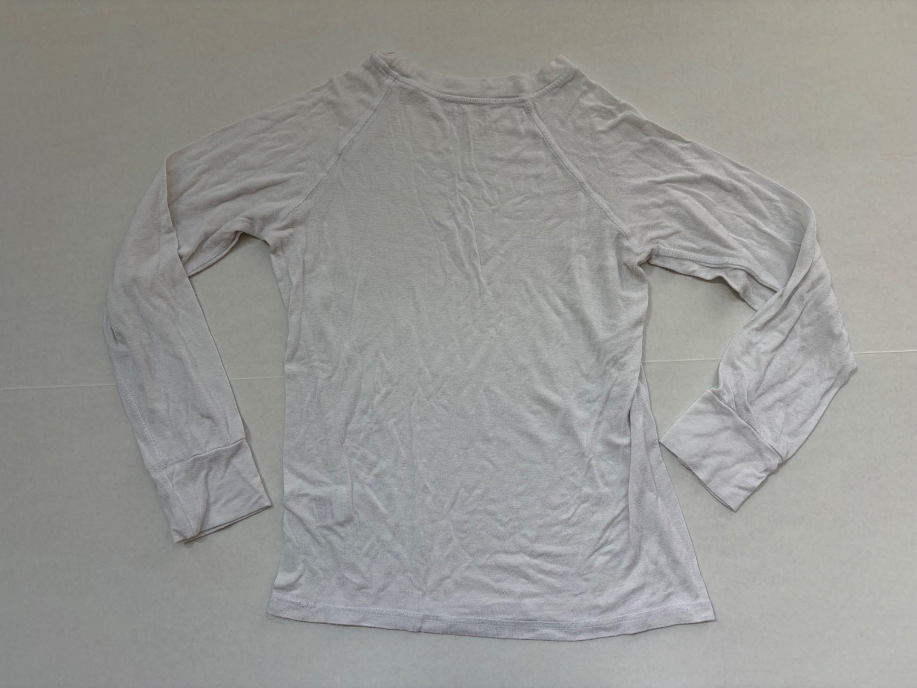 mandala Tops Extra Small White Rayon and Spandex