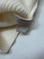 MUSERA Sweaters/Cardigans Small Cream/Off-white Cable Knit