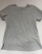 Mandala Scrubs Extra Extra Small Light Gray Polyester/Viscose/Spandex
