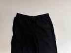 Gap Pants Small Petite Black Rayon/Linen/Viscose