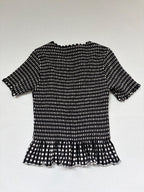 Scotch & Soda Tops Medium Black and white Cotton, woven fabric