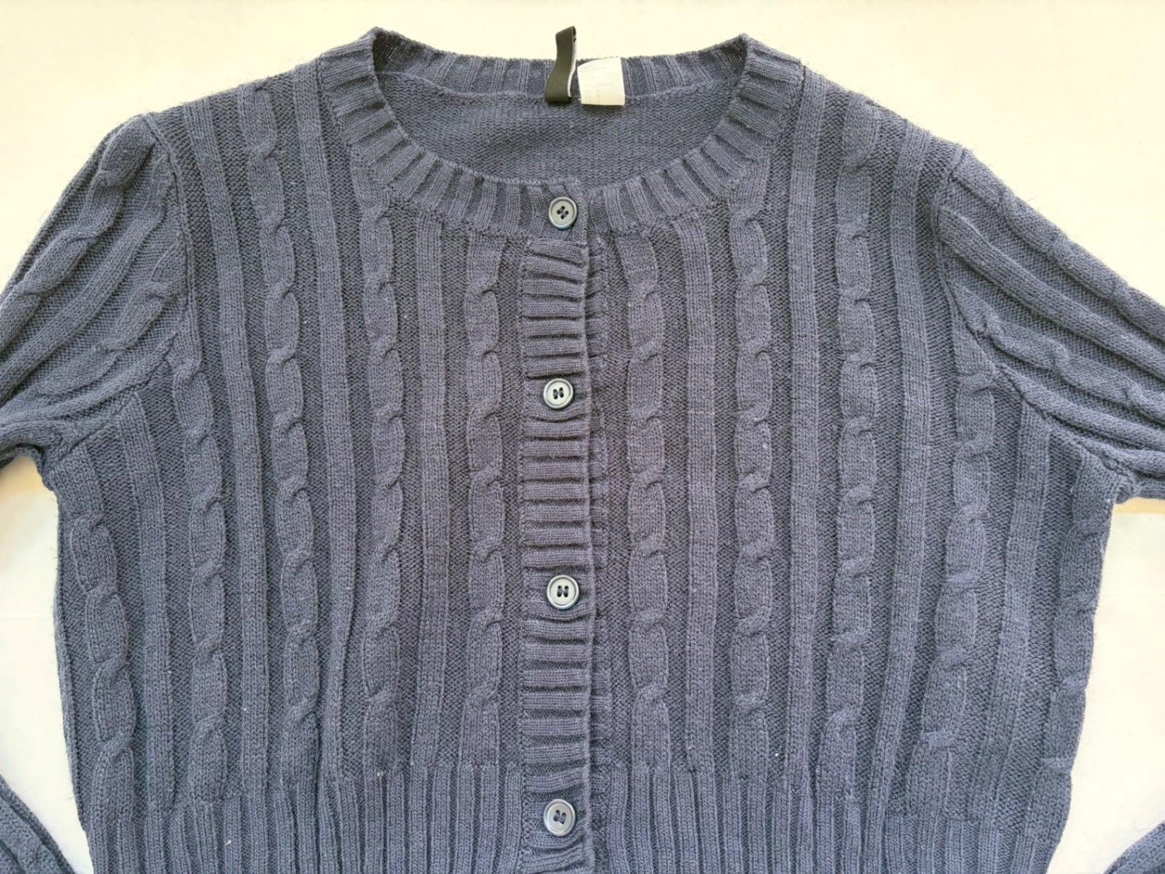 Divided Sweaters/Cardigans Medium Navy blueKnit, acrylic