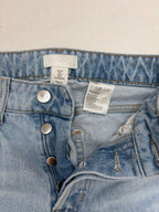 H&M Jeans 2 Light Blue Denim and Cotton