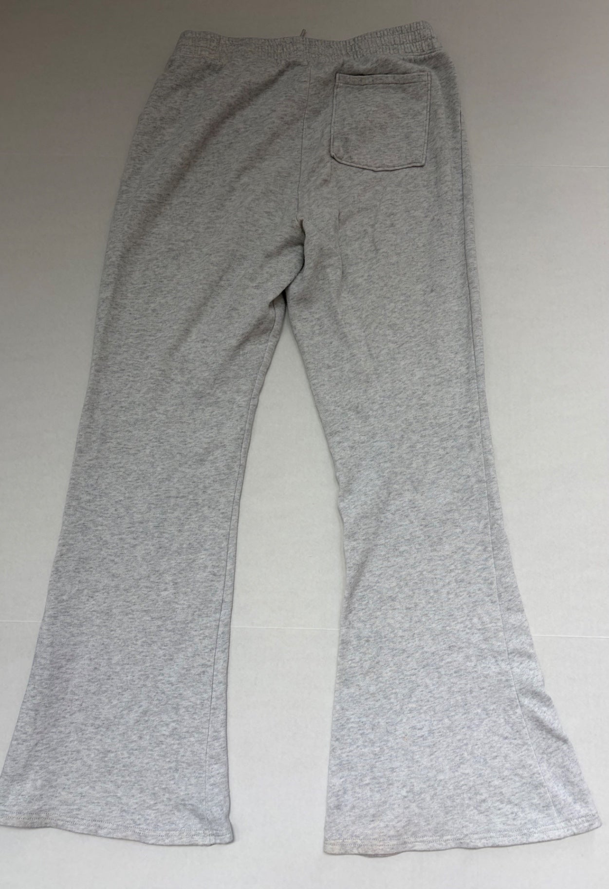 Hollister Sweatpants Medium Gray Cotton, Polyester