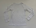 mandala Tops Extra Small White Rayon and Spandex
