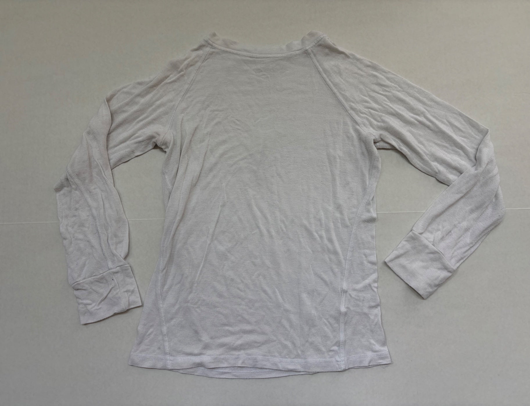 mandala Tops Extra Small White Rayon and Spandex