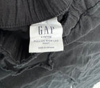 Gap Pants Small Petite Black Rayon/Linen/Viscose