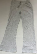 Hollister Sweatpants Medium Gray Cotton, Polyester