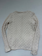 CYRUS Sweaters/Cardigans Small Beige Rayon,Viscose,Polyester,Nylon