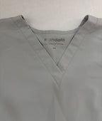 Mandala Scrubs Extra Extra Small Light Gray Polyester/Viscose/Spandex