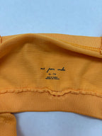 Out From Under Tops Extra Large Orange Cotton/Knitted