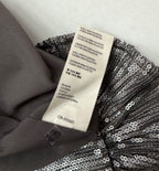 Anthropologie Tops 4 Silver and black Sequined fabric with polyester lining