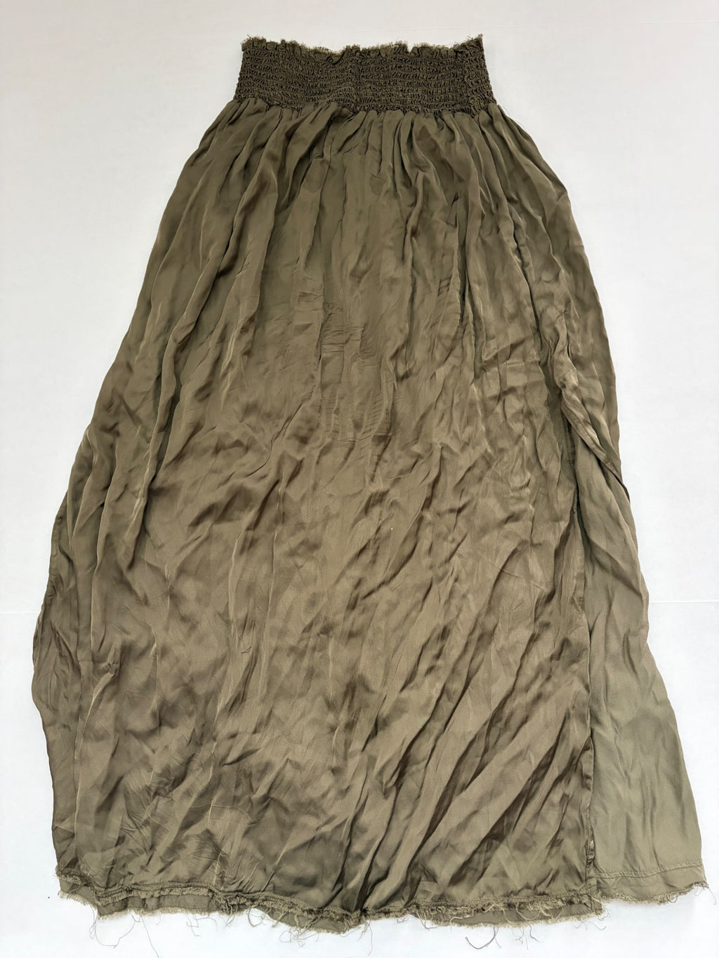 Aerie Skirts/Skorts Extra Small Olive Viscose