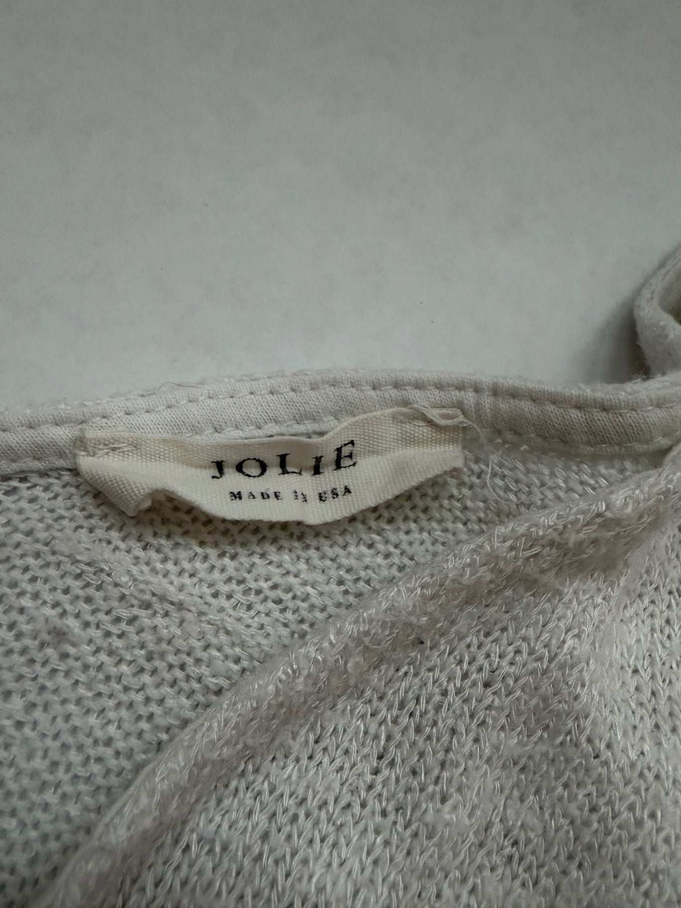 Jolie Sweaters/Cardigans Medium Beige Knitted fabric, rayon, polyester, spandex