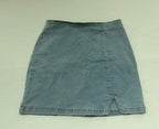 Wild Fable Skirts/Skorts 4 Light Blue Denim, Cotton, Polyester, Rayon, Spandex