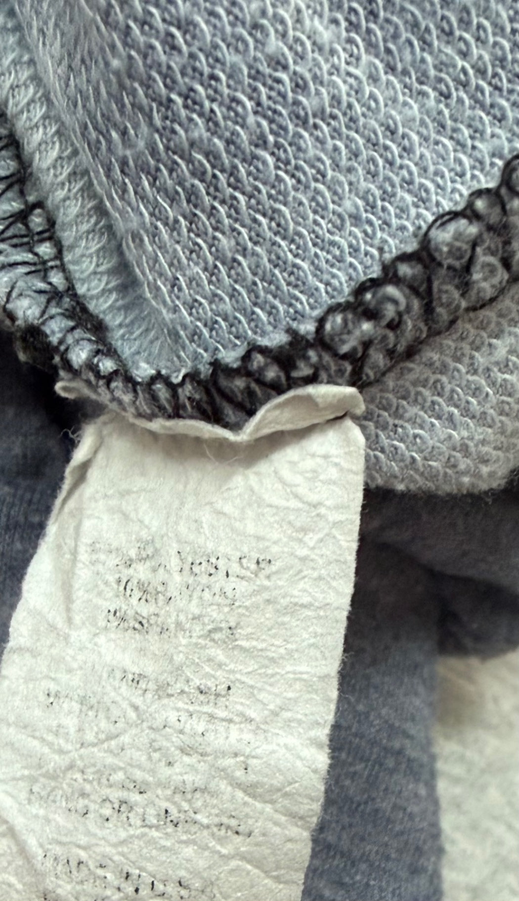 AMANTE Sweatshirts/Hoodies Medium Gray Blue Polyester/Rayon/Spandex