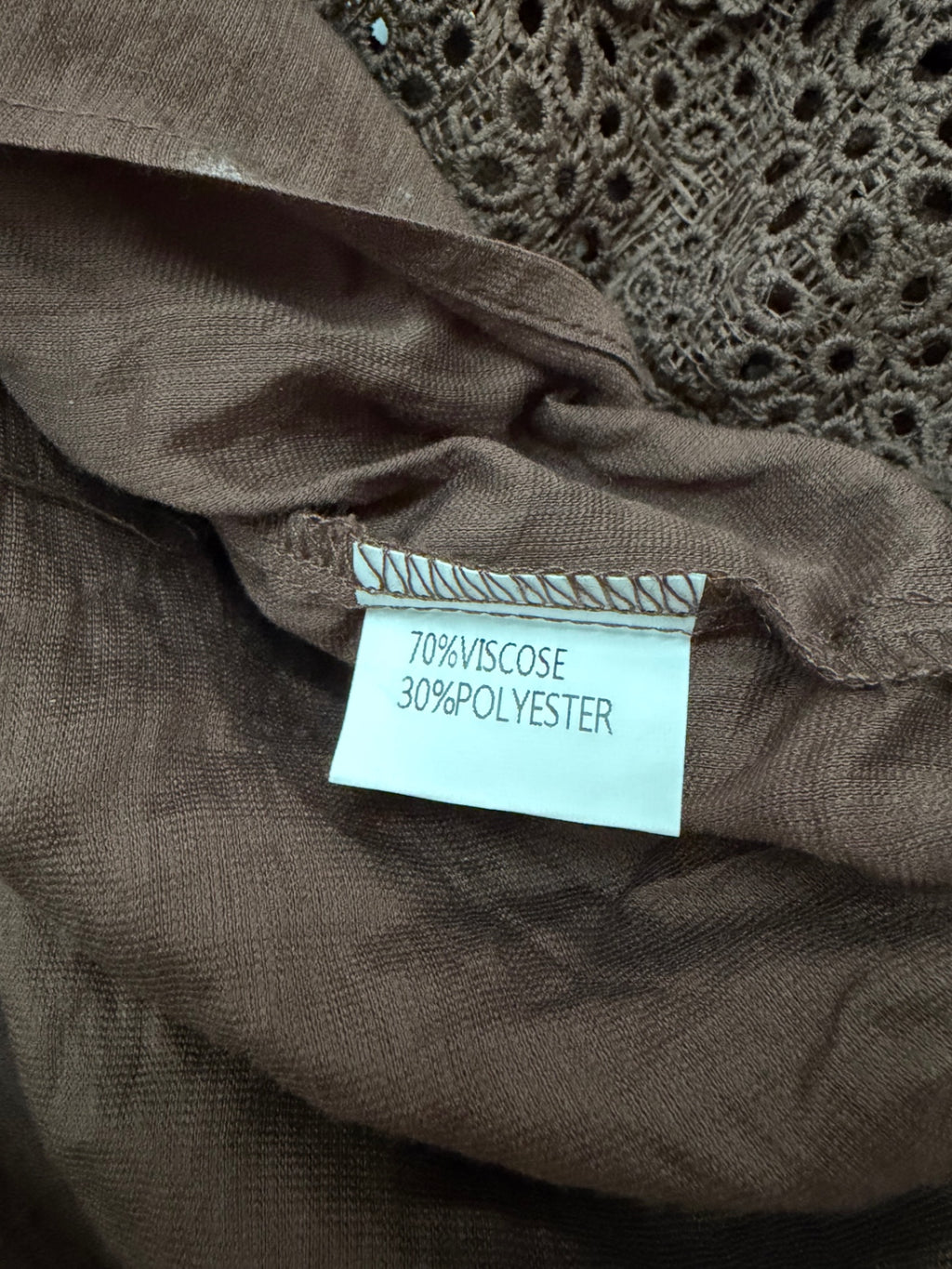 Drôle de copine Tops Small/Medium Brown Viscose and polyester