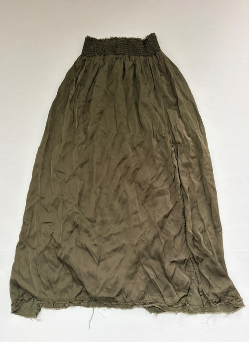 Aerie Skirts/Skorts Extra Small Olive Viscose