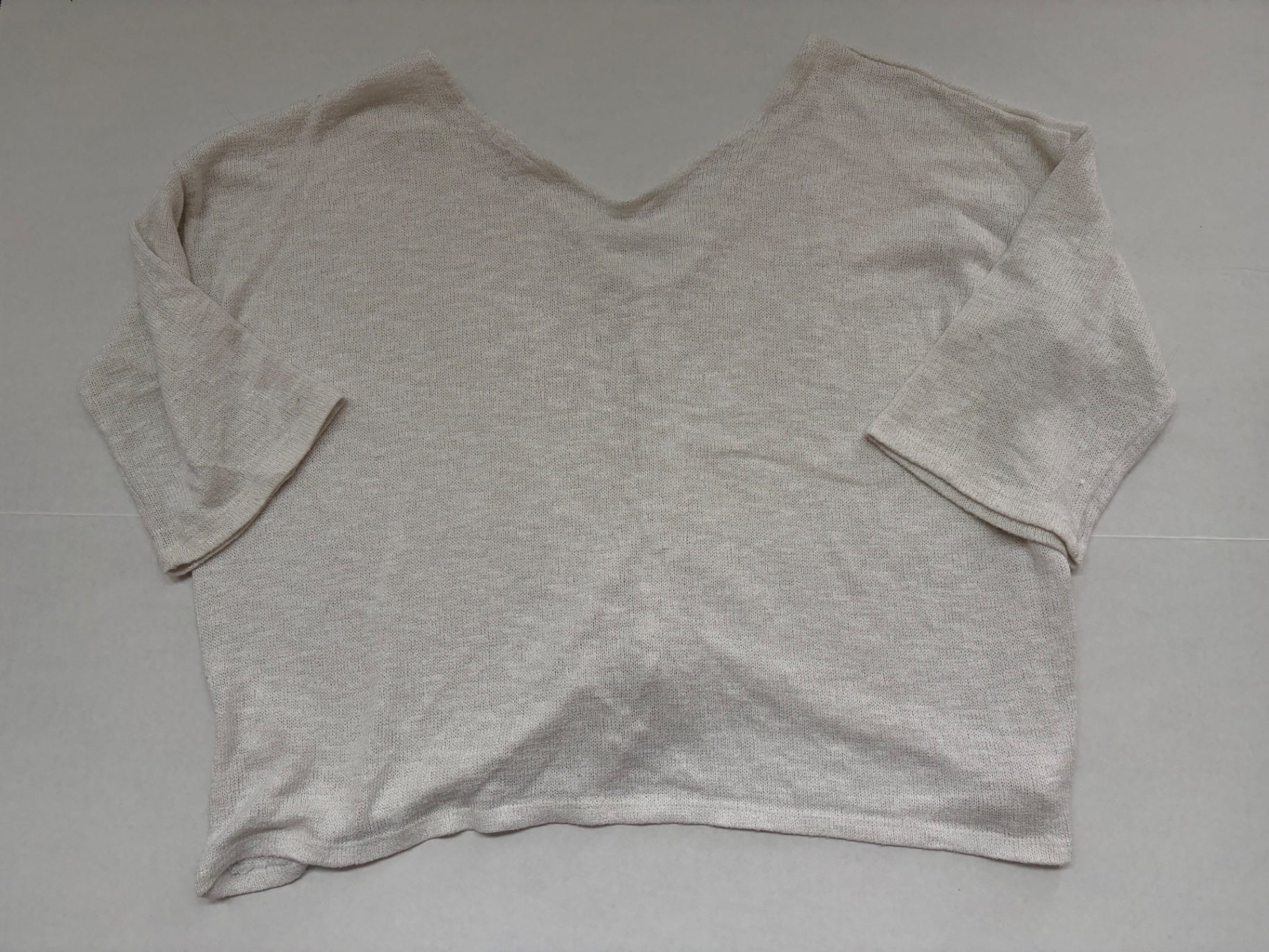 Jolie Sweaters/Cardigans Medium Beige Knitted fabric, rayon, polyester, spandex