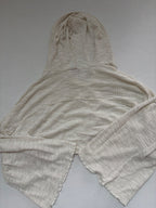 Out From Under Sweatshirts/Hoodies Small Beige/Off-white Knit, Mesh, Polyester, Rayon, Elastane