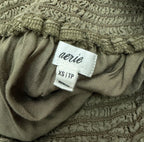 Aerie Skirts/Skorts Extra Small Olive Viscose