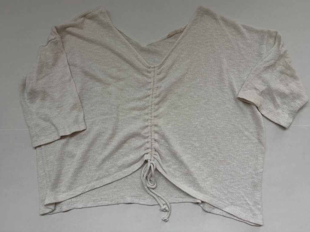 Jolie Sweaters/Cardigans Medium Beige Knitted fabric, rayon, polyester, spandex