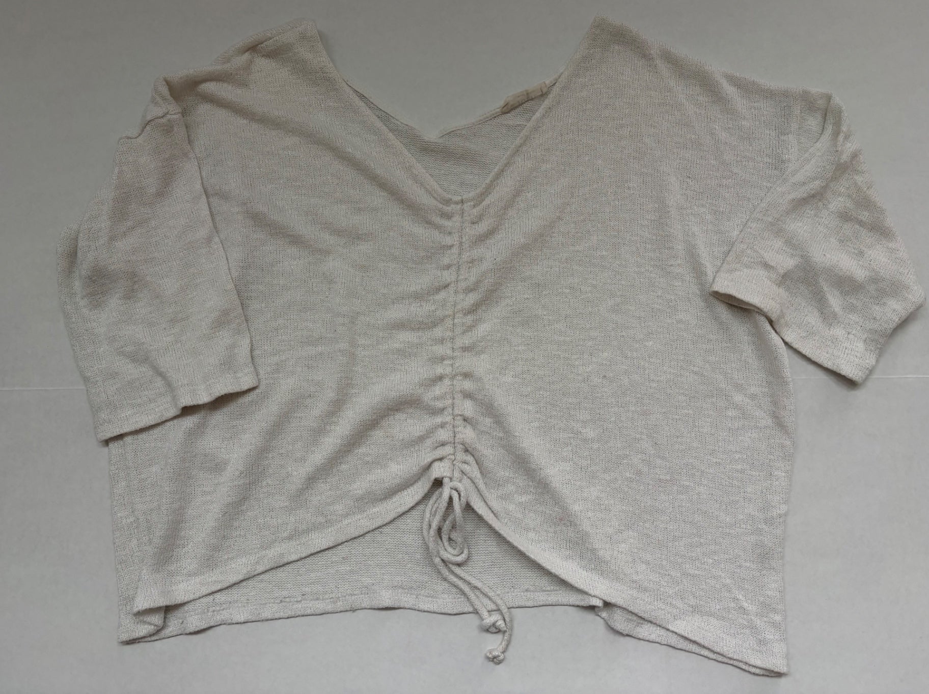 Jolie Sweaters/Cardigans Medium Beige Knitted fabric, rayon, polyester, spandex