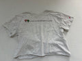 League T-Shirts Small Light Gray Cotton