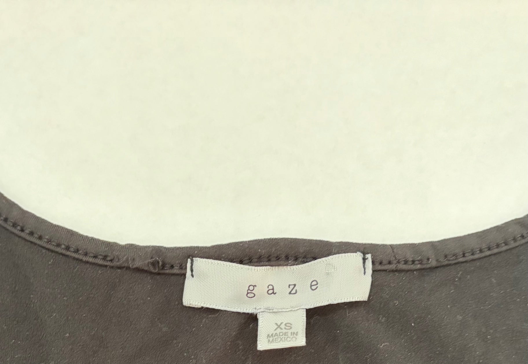 Gaze Tops Extra Small Black Knit fabric blend/Polyester
