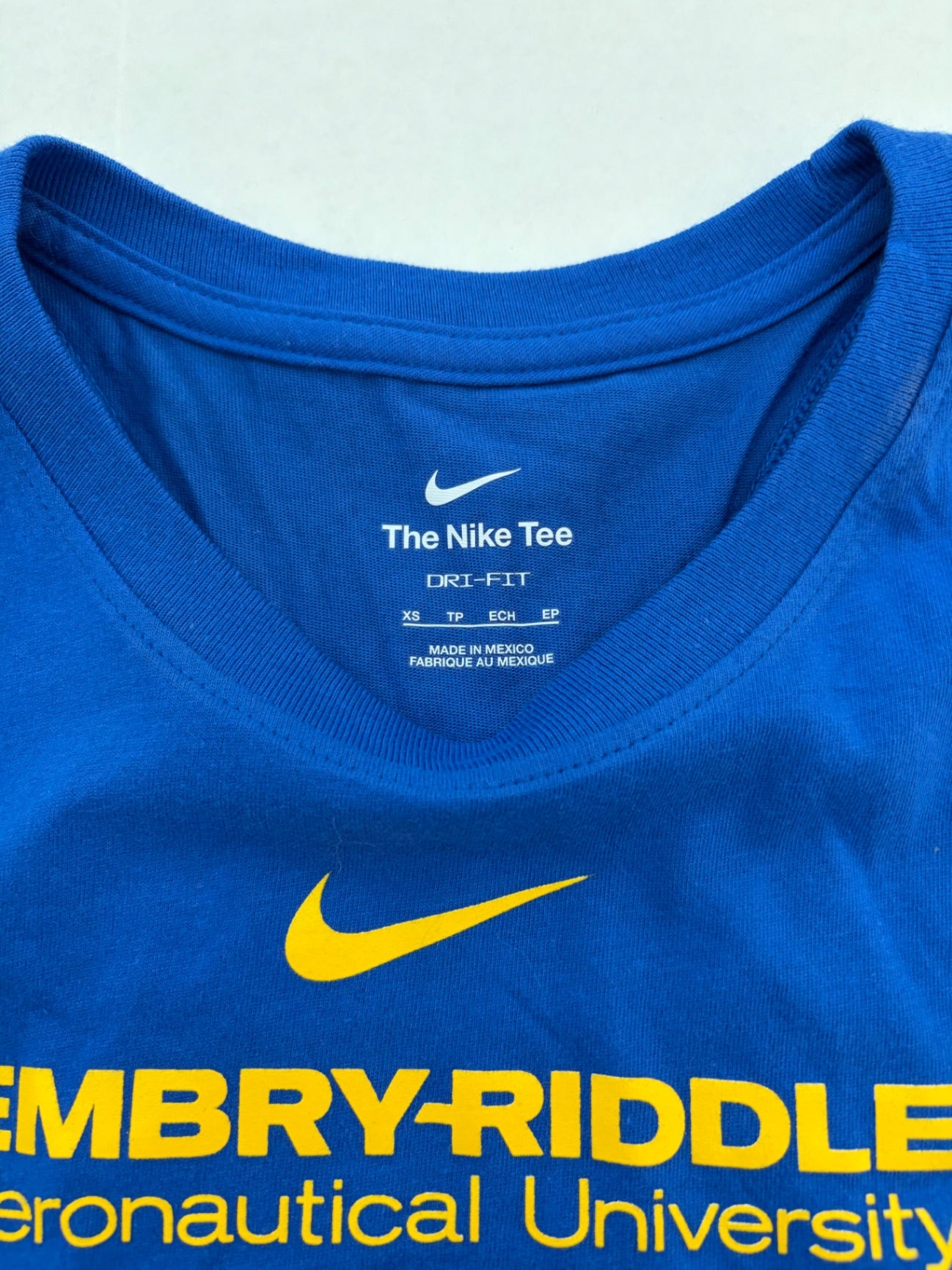 Nike Tops Extra Small Blue Cotton