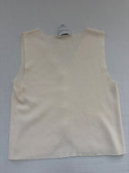 PINK ROSE Tops Extra Small Cream/Beige 80% Rayon, 20% Polyester