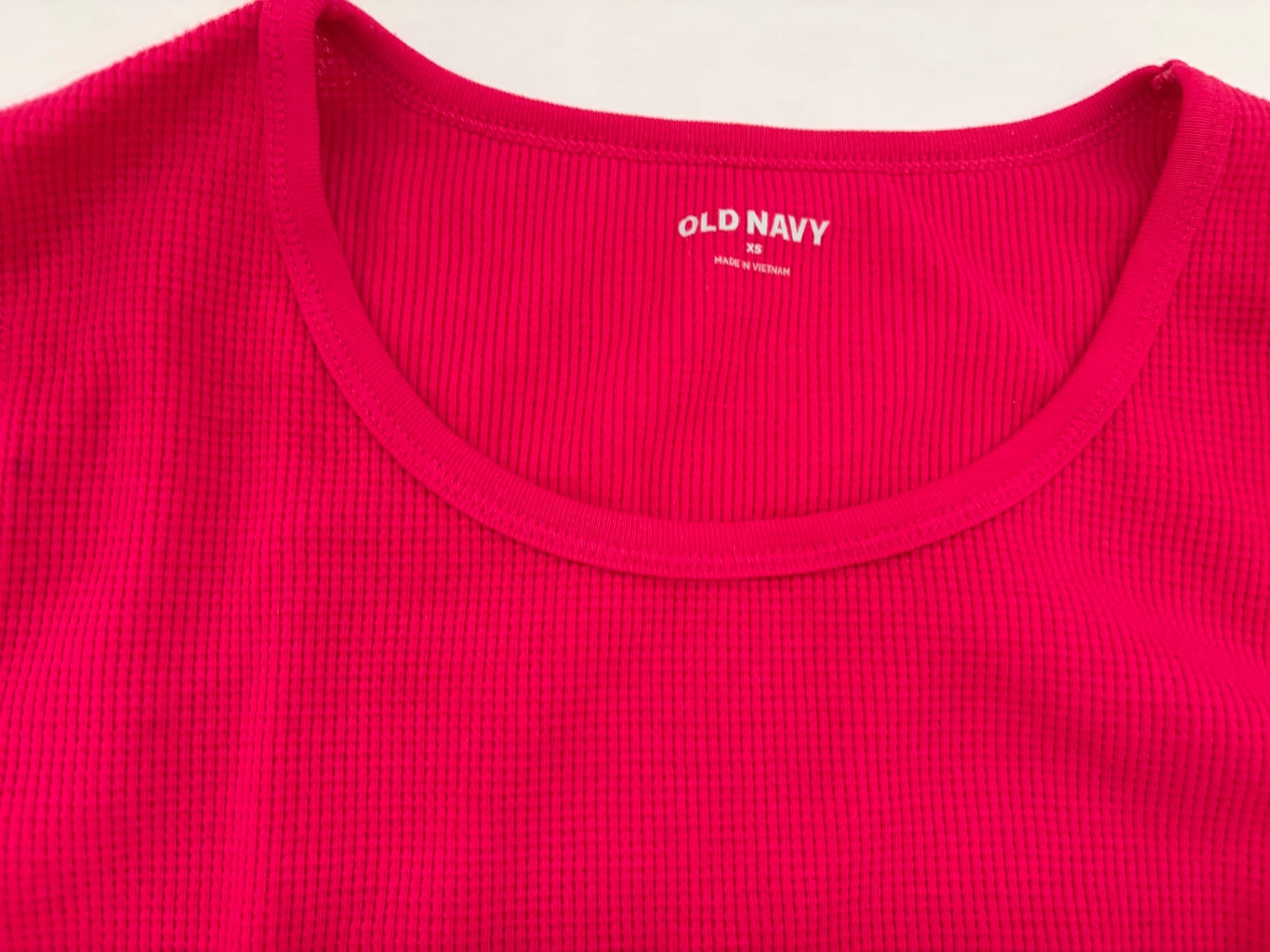 Old Navy Pajamas Extra Small Red Cotton/spandex/polyester