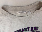 campdavid Sweatshirts/Hoodies Small Heather Gray Cotton and Polyester blend with fleece lining